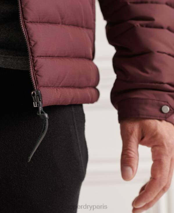 Superdry Hommes veste fuji studios sans capuche D64Z1154 vêtements rouge