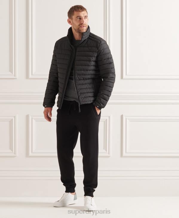 Superdry Hommes veste fuji studios sans capuche D64Z4663 vêtements noir