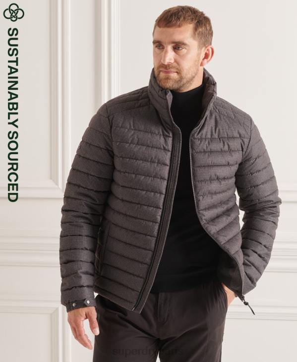 Superdry Hommes veste fuji studios sans capuche D64Z4679 vêtements gris