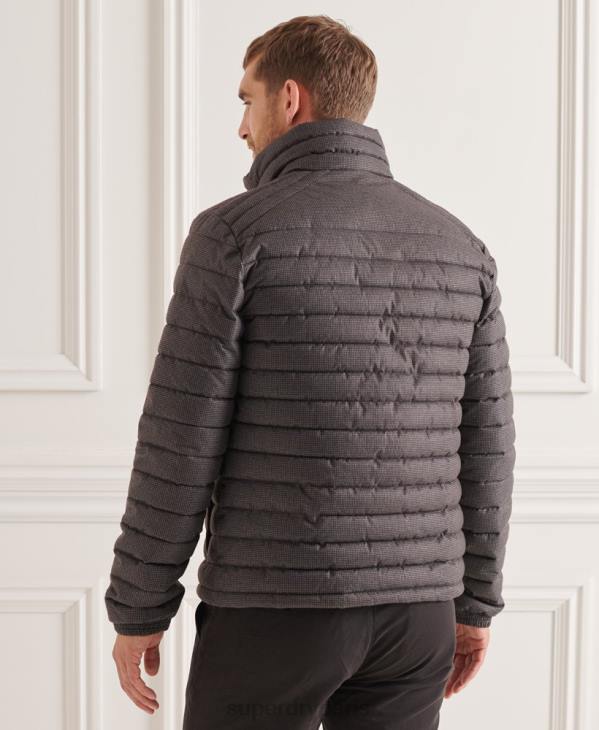 Superdry Hommes veste fuji studios sans capuche D64Z4679 vêtements gris