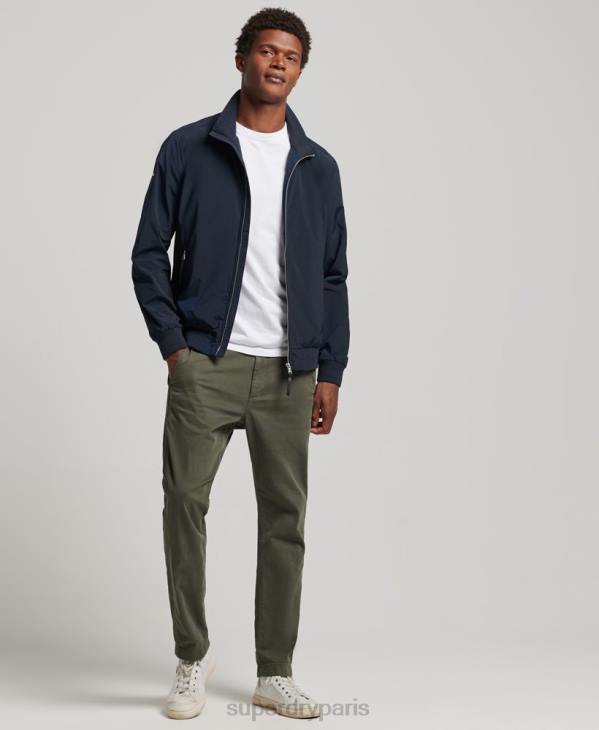 Superdry Hommes veste harrington D64Z4564 vêtements marine