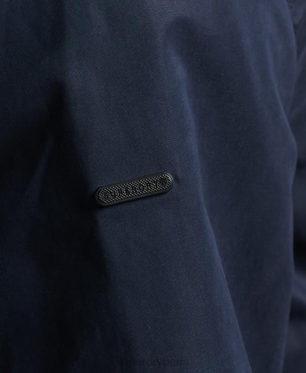 Superdry Hommes veste harrington emblématique D64Z4443 vêtements marine