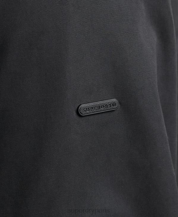 Superdry Hommes veste harrington emblématique D64Z4611 vêtements noir