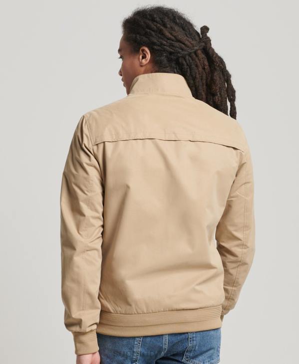 Superdry Hommes veste harrington emblématique D64Z4709 vêtements bronzer