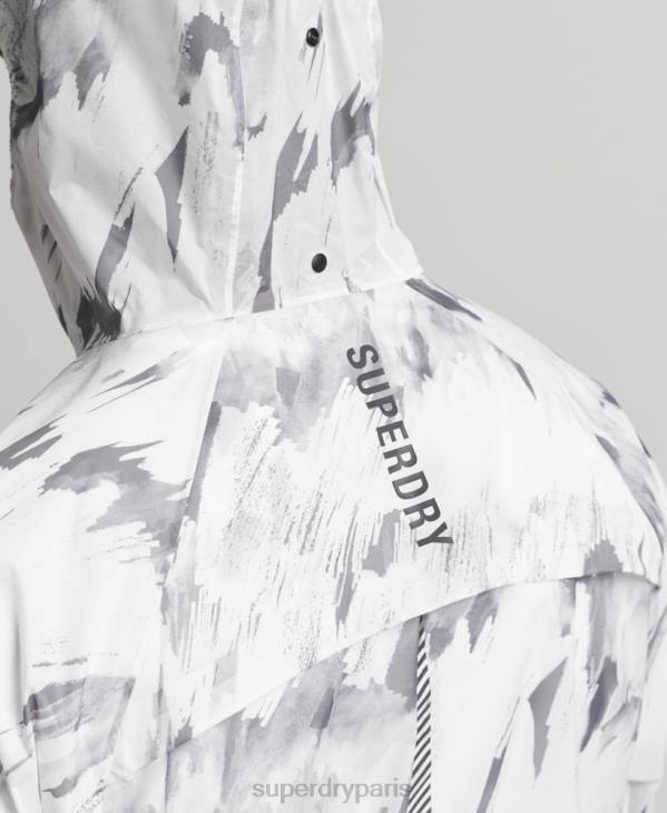 Superdry Hommes veste imperméable légère run D64Z5401 vêtements gris