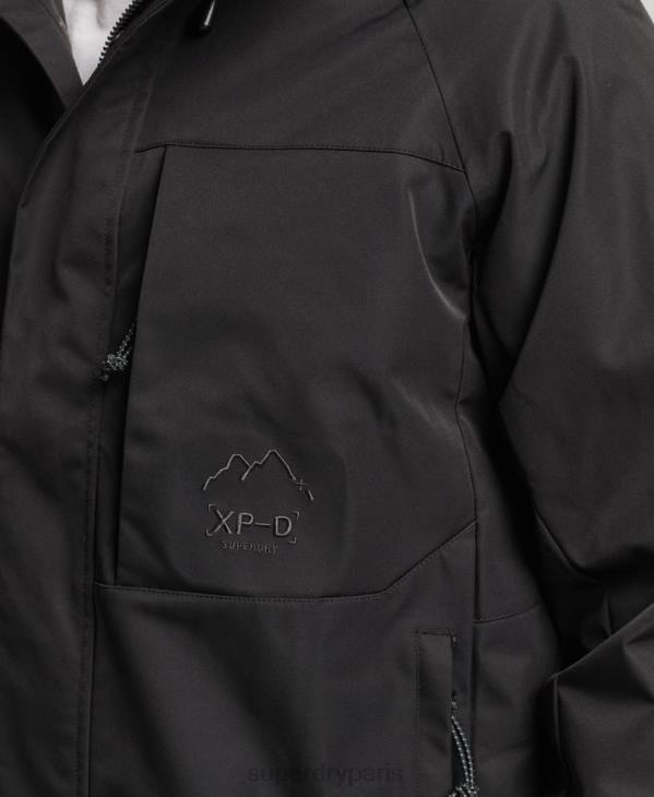 Superdry Hommes veste imperméable xpd D64Z4553 vêtements noir