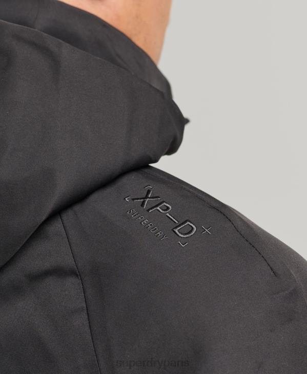 Superdry Hommes veste imperméable xpd D64Z4553 vêtements noir