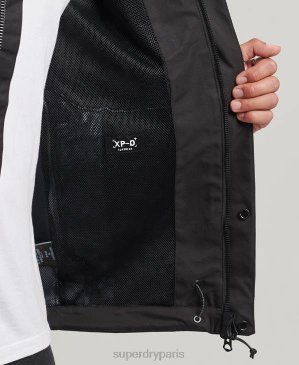 Superdry Hommes veste imperméable xpd D64Z4553 vêtements noir
