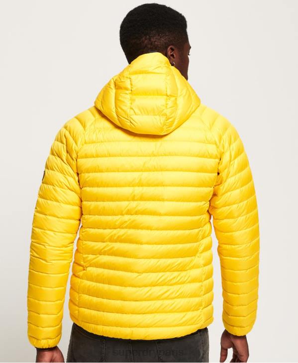 Superdry Hommes veste matelassée en duvet D64Z1183 vêtements jaune