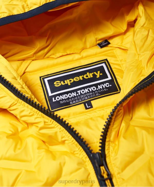 Superdry Hommes veste matelassée en duvet D64Z1183 vêtements jaune