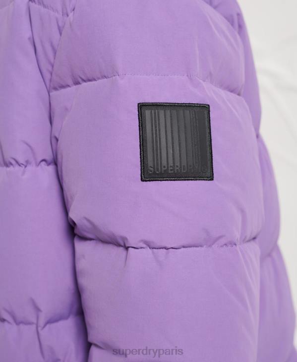 Superdry Hommes veste matelassée en duvet yama-no-kami D64Z4629 vêtements violet