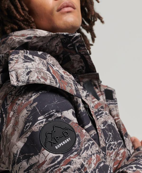 Superdry Hommes veste matelassée expédition everest bomber D64Z4449 vêtements vert