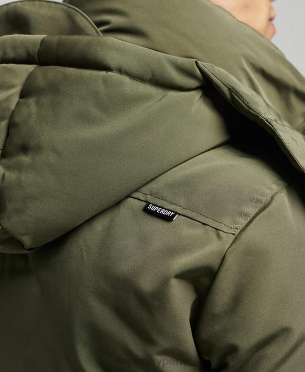 Superdry Hommes veste matelassée expédition everest bomber D64Z4524 vêtements kaki