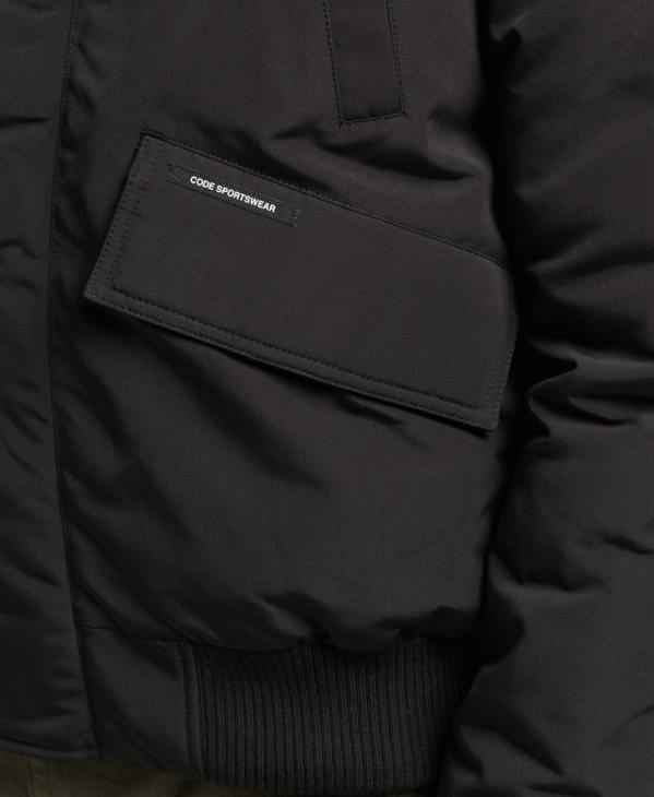 Superdry Hommes veste matelassée expédition everest bomber D64Z4591 vêtements noir