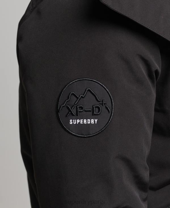Superdry Hommes veste matelassée expédition everest bomber D64Z4591 vêtements noir