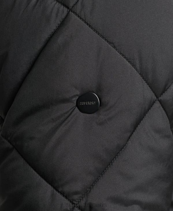 Superdry Hommes veste matelassée légère studios D64Z4464 vêtements noir