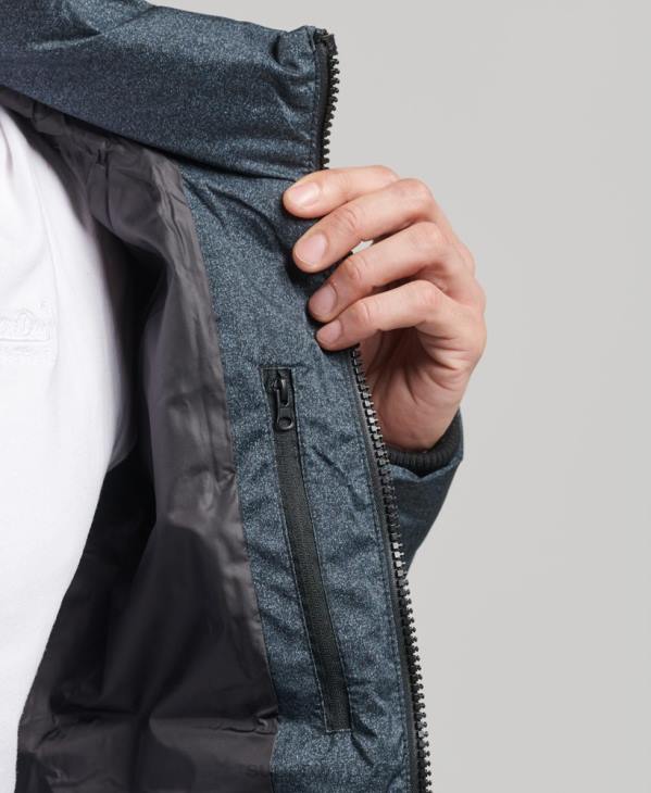 Superdry Hommes veste matelassée radar ultime D64Z4562 vêtements gris foncé