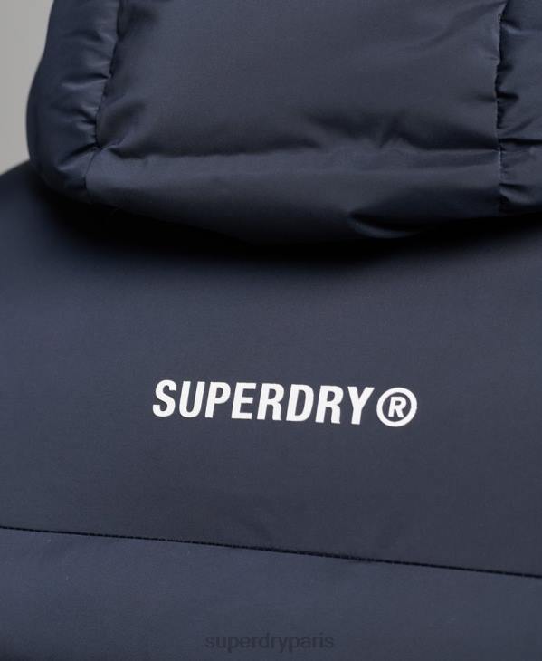 Superdry Hommes veste matelassée thermoscellée D64Z968 vêtements marine