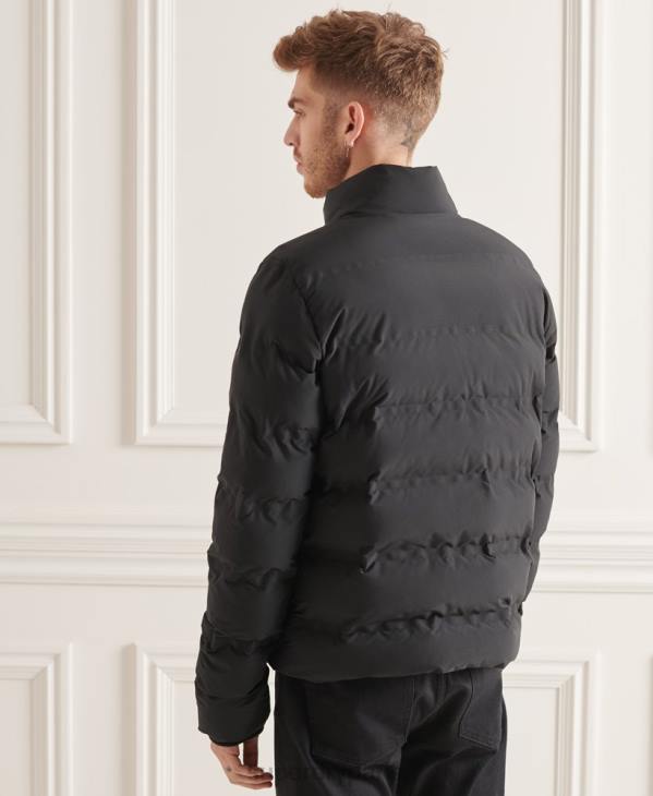 Superdry Hommes veste matelassée ultime radar D64Z4622 vêtements noir
