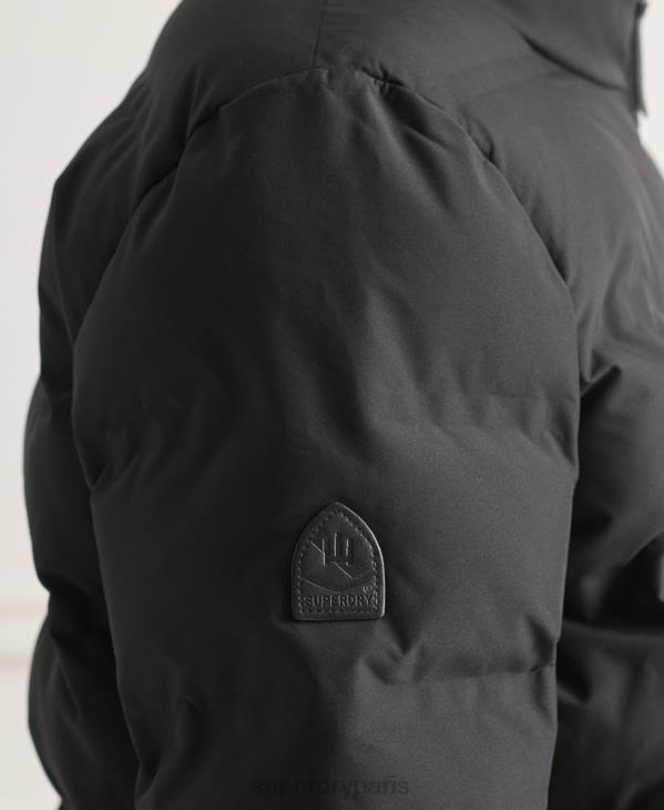 Superdry Hommes veste matelassée ultime radar D64Z4622 vêtements noir