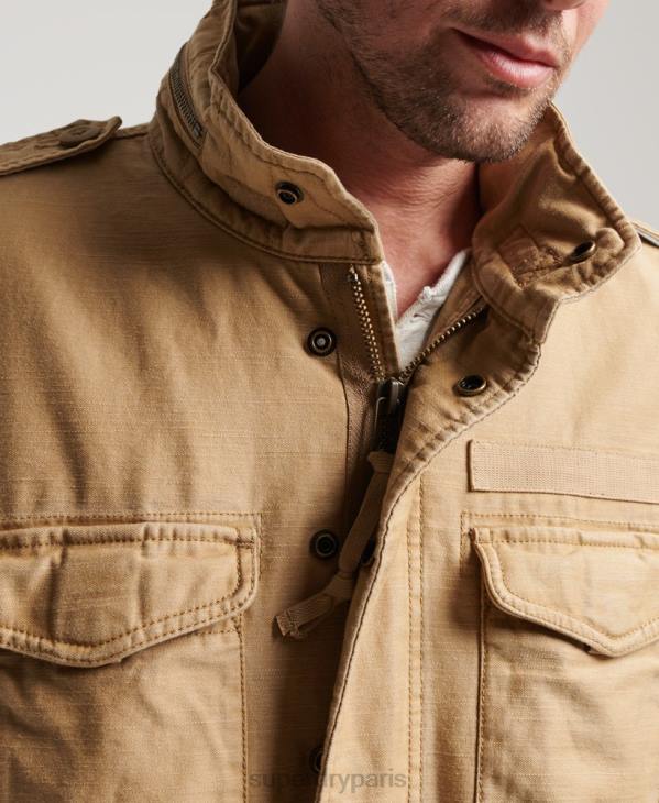 Superdry Hommes veste militaire m65 D64Z1127 vêtements bronzer