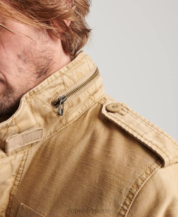 Superdry Hommes veste militaire m65 D64Z1127 vêtements bronzer