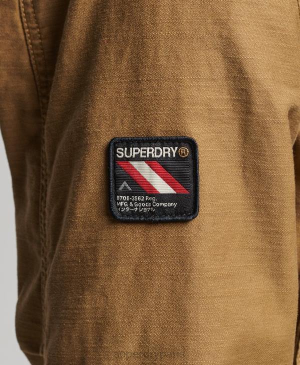 Superdry Hommes veste militaire vintage m65 D64Z955 vêtements bronzer