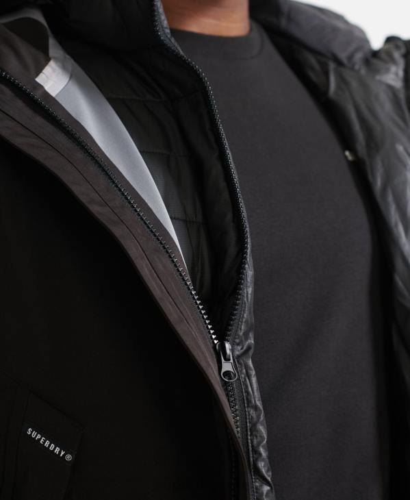 Superdry Hommes veste pro alpine D64Z4779 vêtements noir