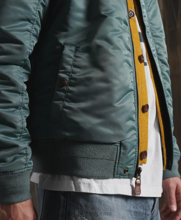 Superdry Hommes veste réversible dry en édition limitée D64Z4770 vêtements noir