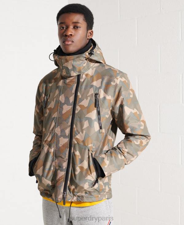Superdry Hommes veste yachter sd-wind D64Z4669 vêtements vert
